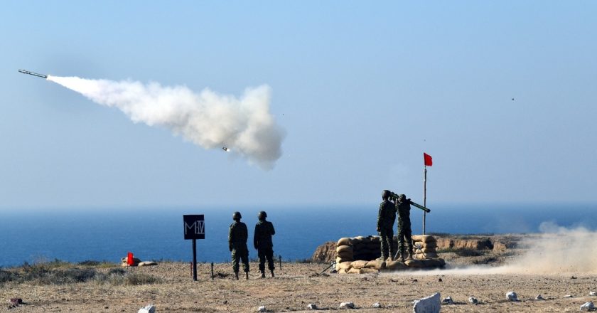 PAKISTAN NAVY CONDUCTS LIVE WEAPON FIRING OF SURFACE TO AIR MISSILES