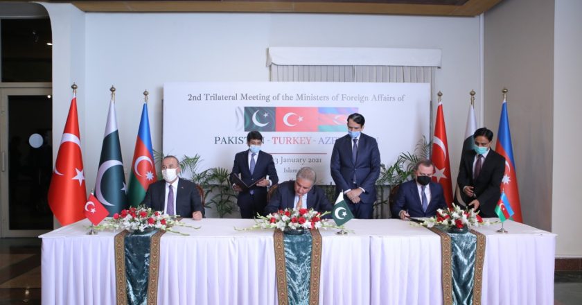 2nd Trilateral Meeting of the Ministers of Foreign Affairs of the Republic of Azerbaijan, the Islamic Republic of Pakistan and the Republic of Turkey