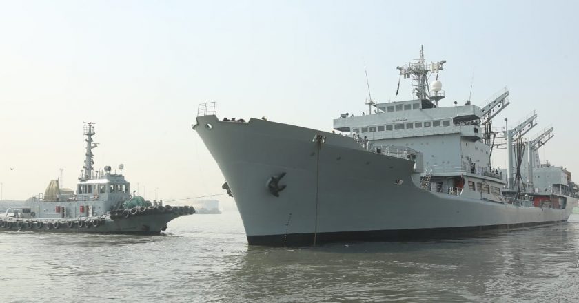 PAKISTAN NAVY SHIP SAILED FOR HUMANITARIAN ASSISTANCE & DISASTER RELIEF MISSION IN AFRICAN COUNTRIES