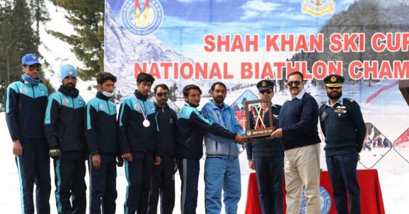 PRIZE DISTRIBUTION CEREMONY OF 16TH SHAH KHAN SKI CUP & NATIONAL BIATHLON CHAMPIONSHIP- 2022 HELD AT PAF SKI RESORT NALTAR