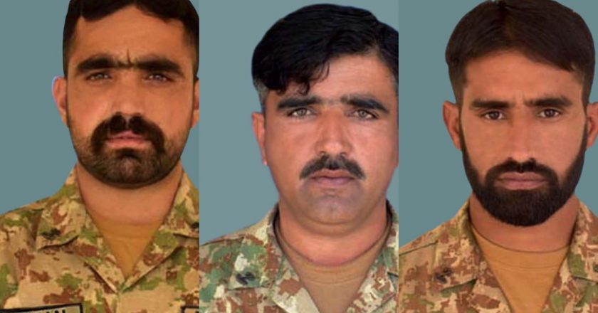 Fire exchange between terrorists and own troops in general area Arawali, Kurram District