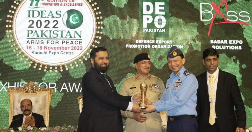 PAKISTAN AIR FORCE’S NASTP STALL DECLARED WINNER AT IDEAS-2022