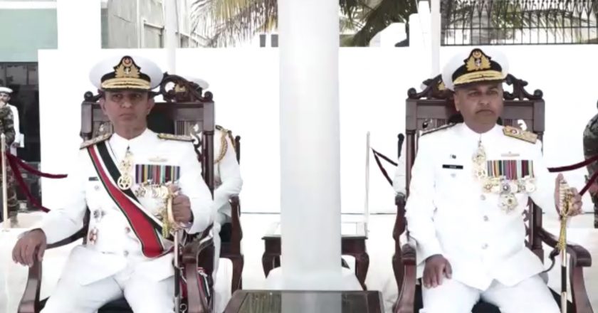 The annual fleet efficiency parade of Pakistan Navy for the year 2022 was held in Karachi