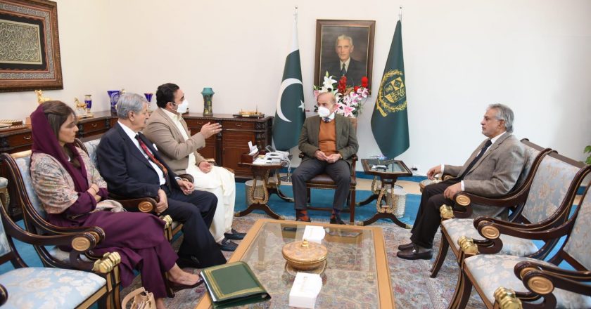 Foreign Minister Bilawal Bhutto Zardari’s meeting with Prime Minister Shehbaz Sharif