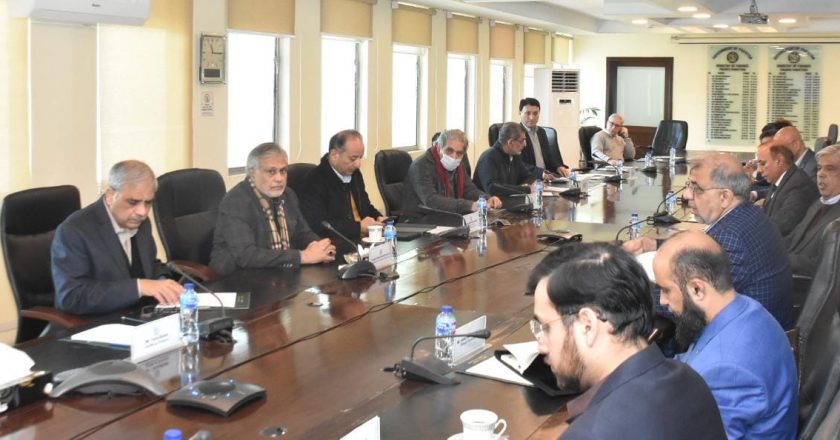 Federal Minister for Finance and Revenue Senator Mohammad Ishaq Dar chaired a meeting on reforms in Energy Sector