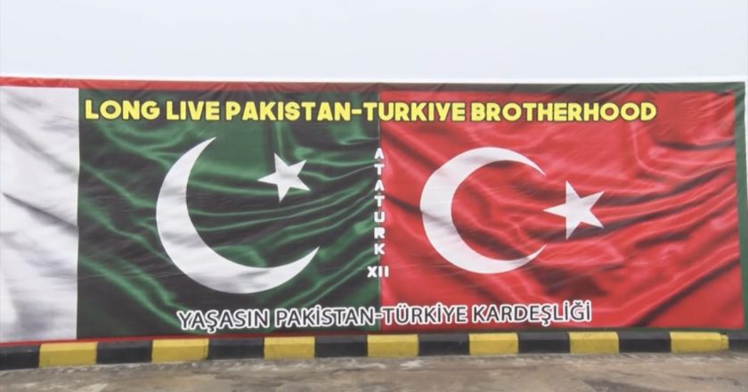 Opening ceremony of Pakistan – Turkiye Joint Exercise  “ATTATURK-XII 2023” was held today at Tarbella