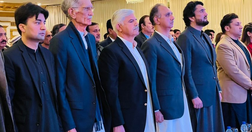 Chief Minister Khyber Pakhtoonkhwa Mehmood Khan addressed a seminar titled “Terrorism 2.0”