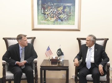 Mr. Robert Kaproth, Deputy Assistant Secretary of the US Department of the Treasury for Asia called on Federal Minister for Finance and Revenue Senator Mohammad Ishaq Dar