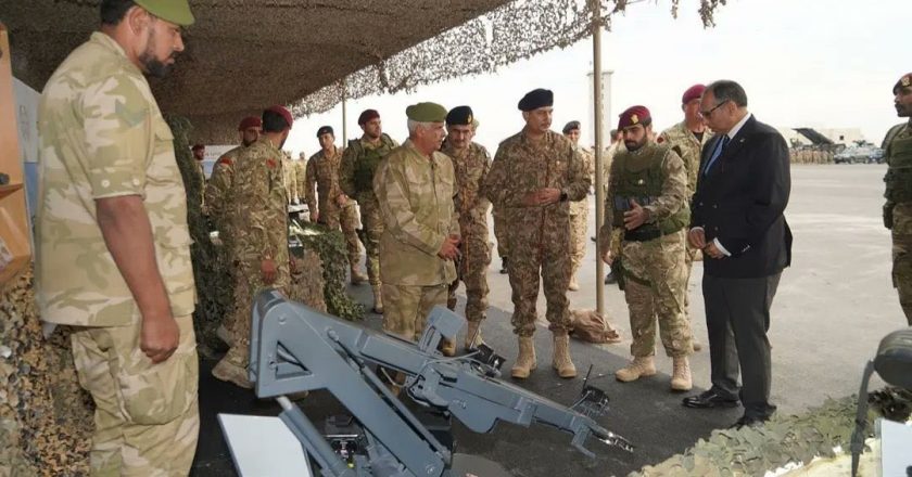 The Pakistan-Bahrain joint military exercise, Al-Badar VII was held