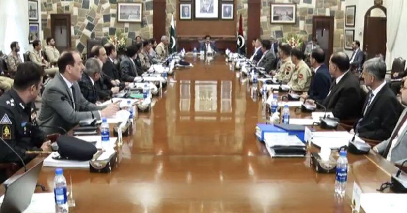 28th Apex Committee meeting chaired by Sindh Chief Minister Syed Murad Ali Shah