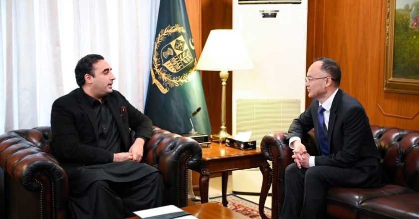 Chinese Ambassador Nong Rong’s farewell meeting with Foreign Minister Bilawal Bhutto Zardari