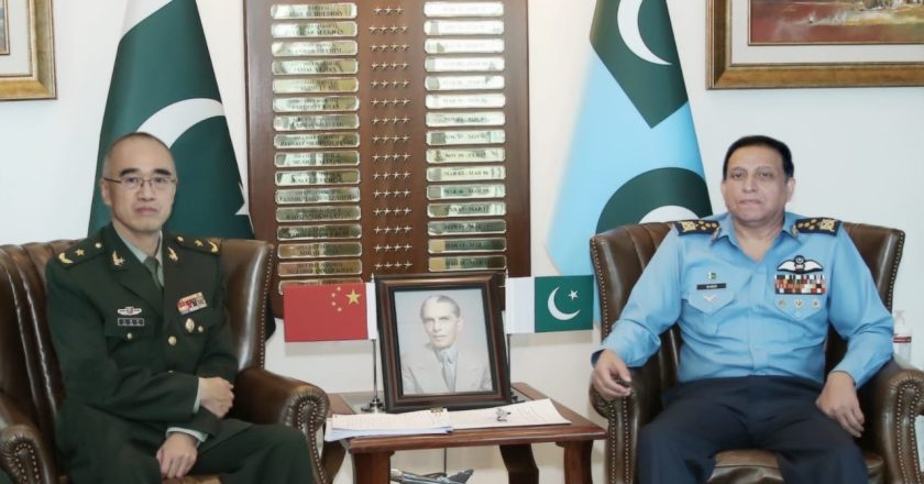 AIR CHIEF AWARDS HI (M) TO DG BOMETEC ON BEHALF OF GOVERNMENT OF PAKISTAN