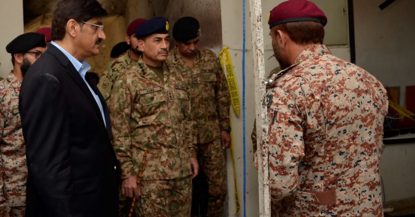 General Syed Asim Munir, Chief of Army Staff (COAS) visited Karachi