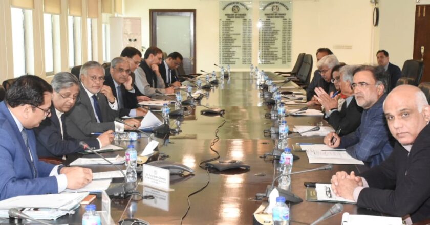 Federal Minister for Finance and Revenue Senator Mohammad Ishaq Dar chaired the first meeting of monitoring Committee to oversee the implementation of austerity measures