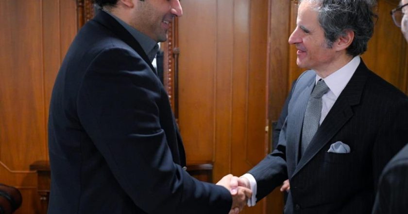 Foreign Minister Bilawal Bhutto Zardari met Director General International Atomic Energy Agency Rafael Mariano Grossi