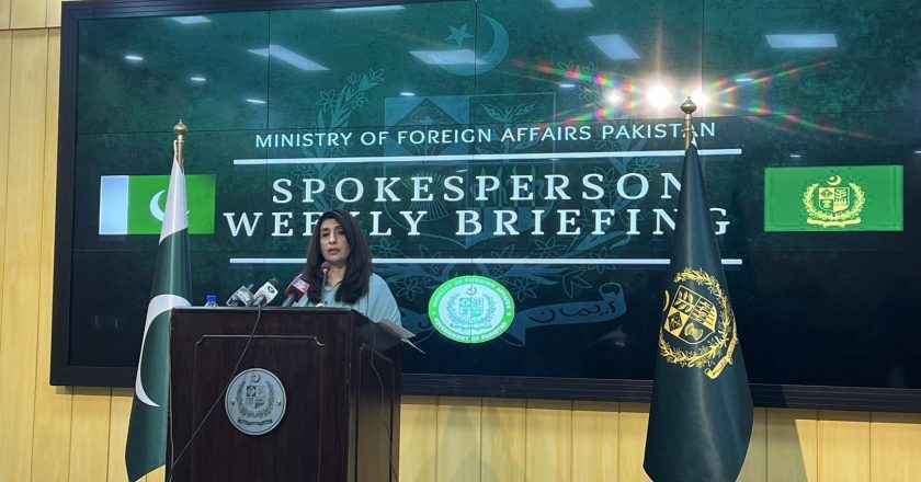 Opening Remarks for the Press Briefing by Spokesperson of Foreign Office of Pakistan