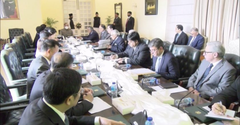A delegation of China National Nuclear Corporation met with Prime Minister Muhammad Shahbaz Sharif in Islamabad