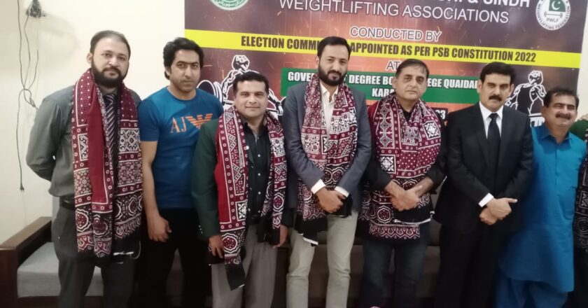 ELECTIONS OF KARACHI & SINDH WEIGHTLIFTING ASSOCIATIONS HELD AFTER 12 YEARS, ON SATURDAY, 4TH MARCH 2023, AT GOVERNMENT DEGREE COLLEGE FOR BOYS QUAIDABADKARACHI