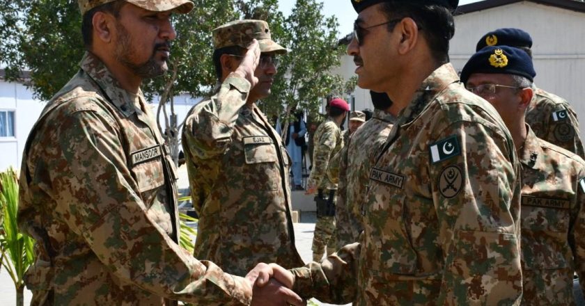 General Syed Asim Munir, Chief of Army Staff (COAS) visited Gwadar