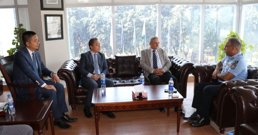 China Embassy delegation visit to Central Police Office Islamabad