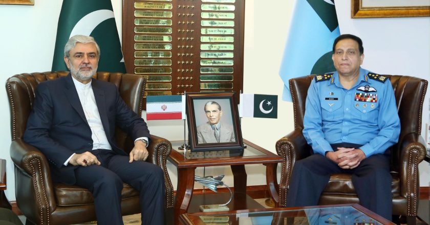 AMBASSADOR OF ISLAMIC REPUBLIC OF IRAN CALLS ON AIR CHIEF