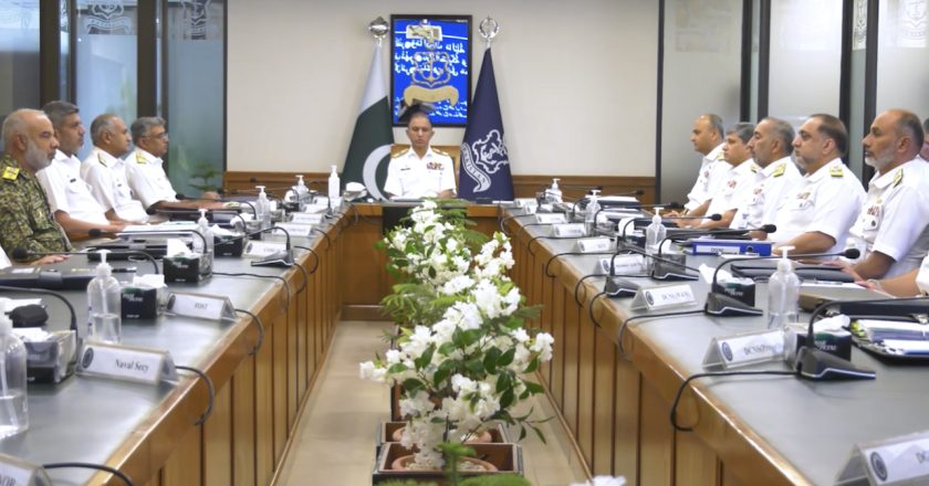 Command and Staff Conference of Pakistan Navy held at Naval Headquarters Islamabad