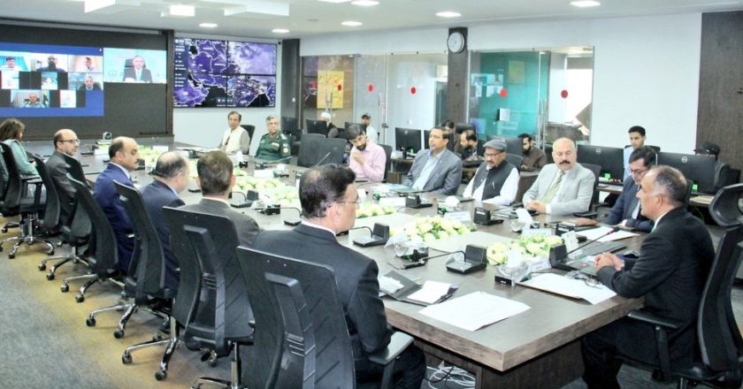 Chairman NDMA emphasized development of models & projections