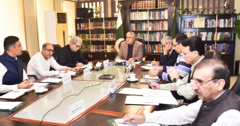 Federal Minister for Finance and Revenue Senator Mohammad Ishaq Dar chaired a meeting on CDA’s projects for overseas Pakistanis