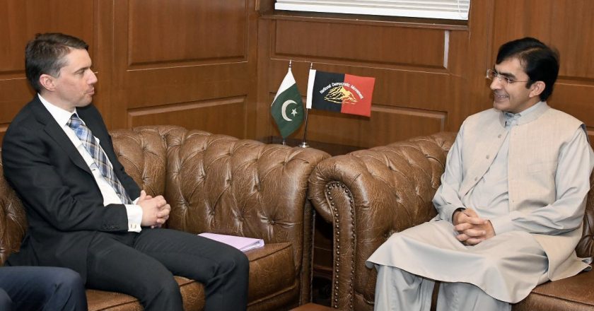 Czech Republic Deputy Foreign Minister called on Mohsin Dawar