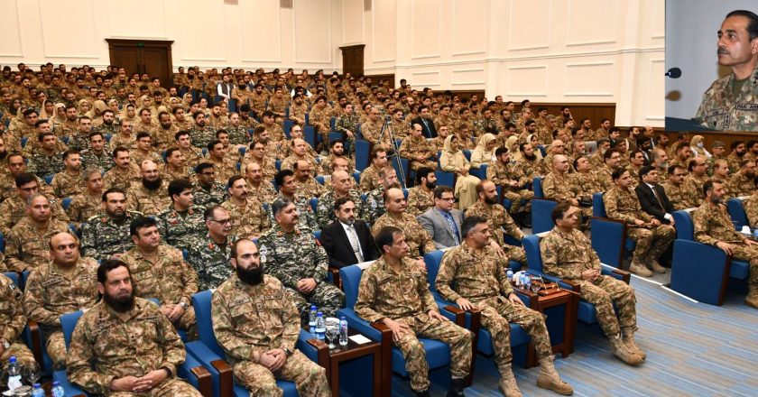 General Syed Asim Munir, visited Corps Headquarters Peshawar today