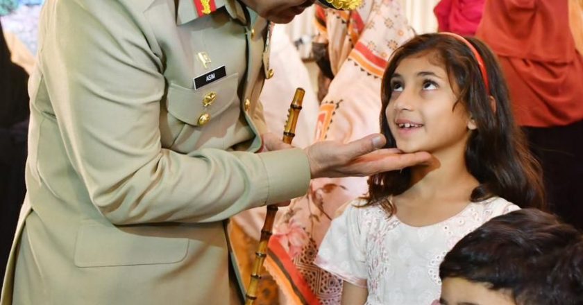 General Syed Asim Munir, Chief of Army Staff visited Police Line, Islamabad in connection with Pakistan Martyrs Day