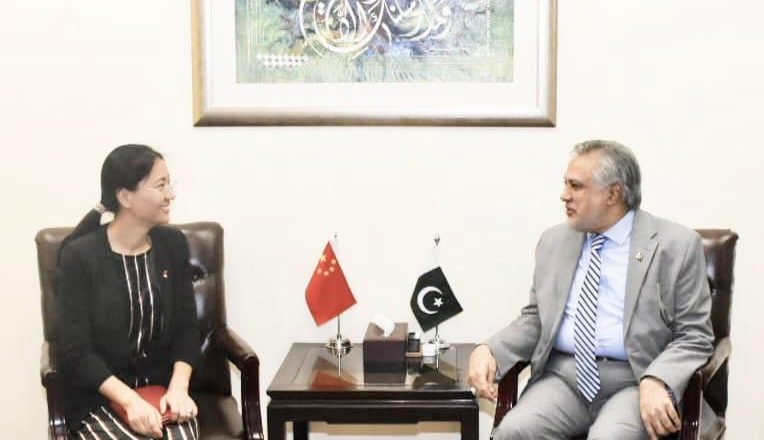 H.E Ms. Bao Zhong, Acting Charge’d Affairs, Embassy of the People’s Republic of China called on Finance Minister