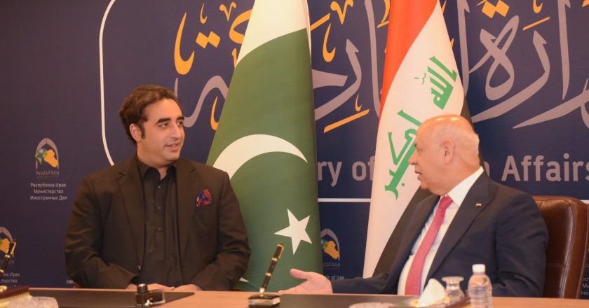 FM Bilawal hopeful of stronger Pakistan-Iraq cooperation in future