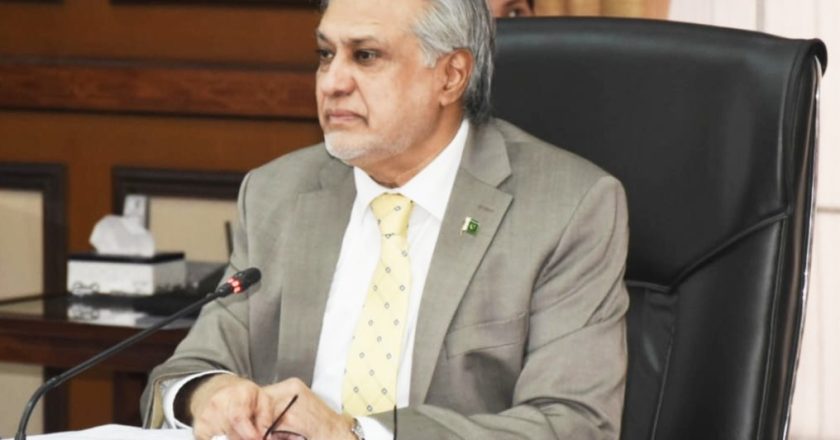 Federal Minister for Finance and Revenue Senator Mohammad Ishaq Dar chaired the meeting of the Economic Coordination Committee (ECC) of the Cabinet, today
