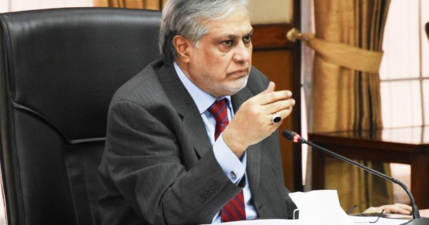 Federal Minister for Finance and Revenue Senator Mohammad Ishaq Dar chaired the meeting of the Economic Coordination Committee (ECC) of the Cabinet