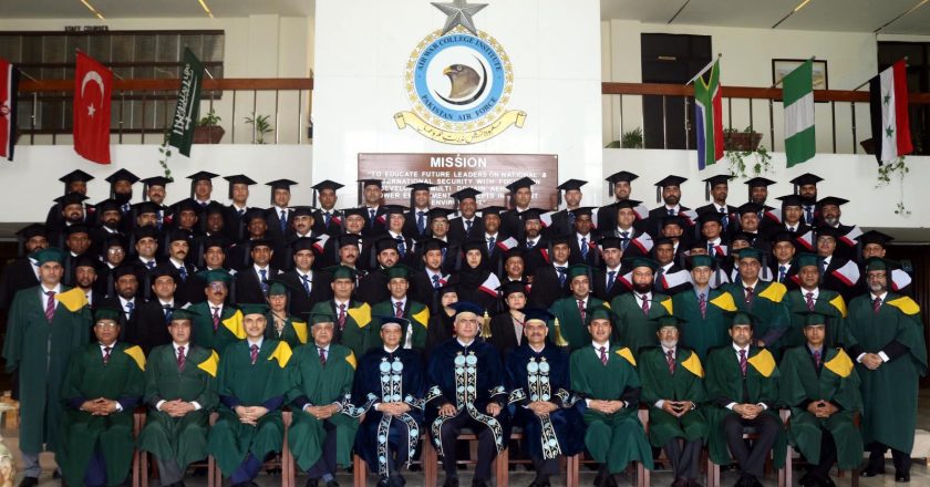 GRADUATION CEREMONY OF NO 36 AIR WAR COURSE  HELD AT PAF AIR WAR COLLEGE INSTITUTE