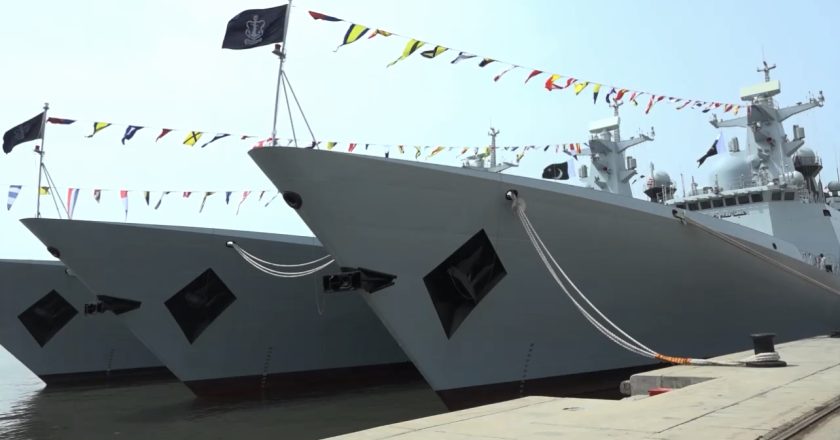 Two more 054 ALFA frigates PNS Shahjahan and PNS Tipu Sultan joined the fleet with Chinese cooperation