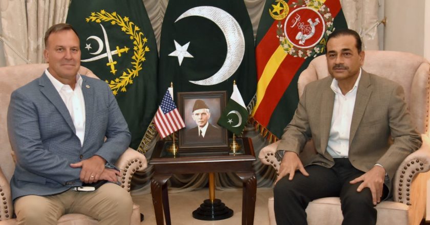 General Michael Erik Kurilla, Commander United States (US) CENTCOM, called on General Syed Asim Munir, COAS