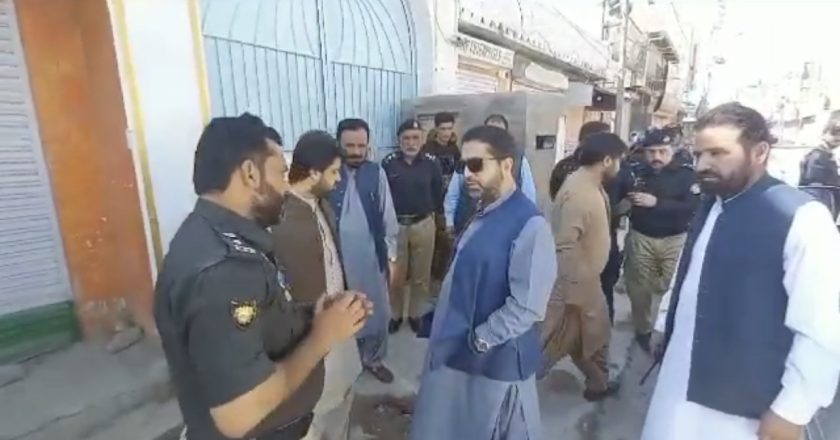 Home Minister Balochistan Mir Ziaullah Lango made a route visit to review the security arrangements