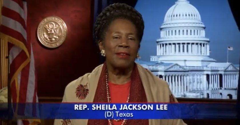 Message of Congresswoman Sheila Jackson Lee