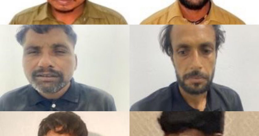 Pakistan Rangers Troops along international border with India have apprehended 6 x Indian Nationals inside Pakistani territory