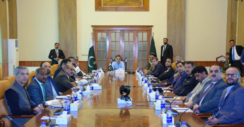 High-level meeting on security situation in Balochistan chaired by Caretaker Prime Minister Anwar-ul-Haq Kakar