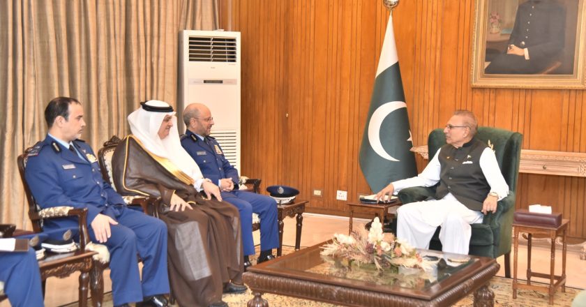 President Alvi calls for enhanced cooperation with the Kingdom of Saudi Arabia