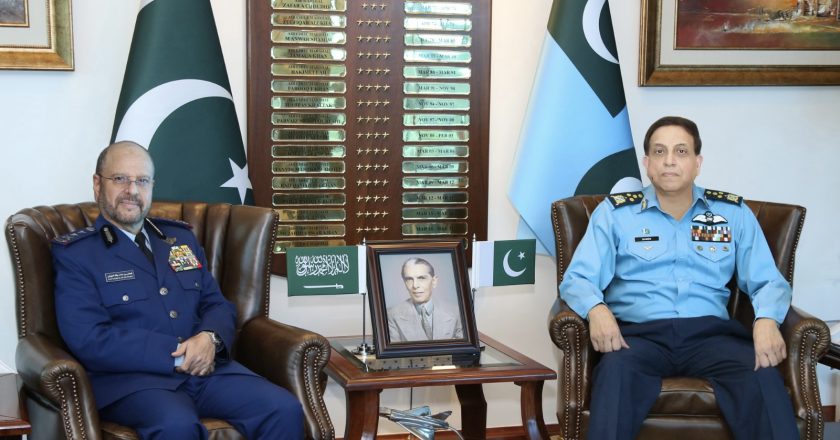 SAUDI CHIEF OF GENERAL STAFF CALLS ON AIR CHIEF