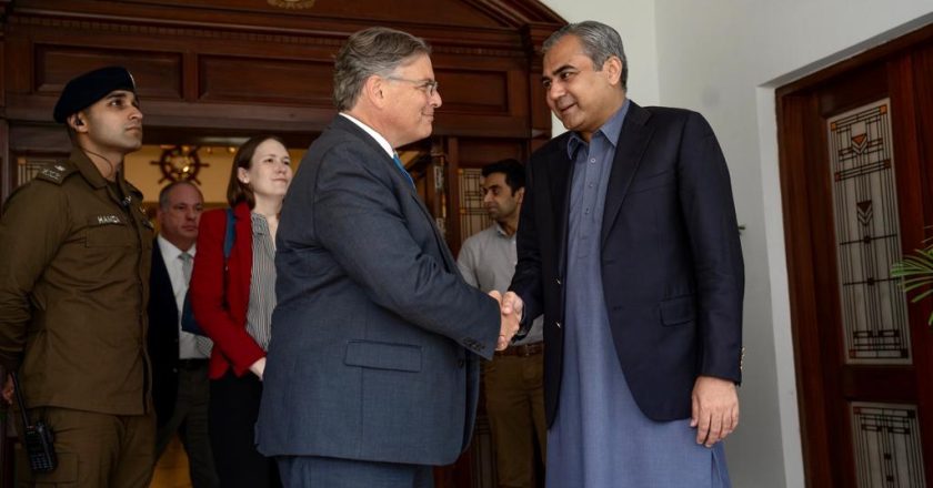 U.S. Ambassador Blome’s Meeting with Caretaker Punjab Chief Minister Mohsin Naqvi