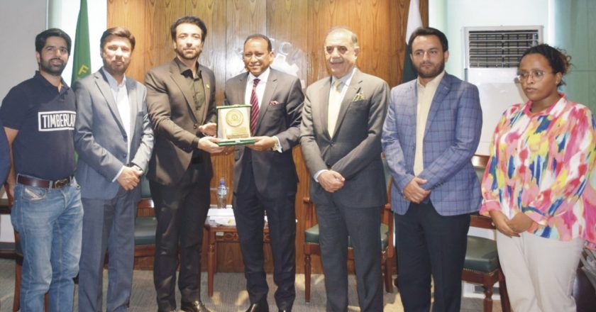 Ethiopian Ambassador to Pakistan JemalBeker Abdula Called On VP FPCCI Umar Masood ur Rehman at FPCCI Capital Office