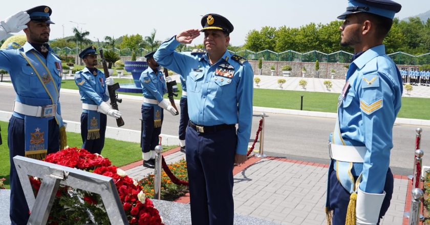 PAKISTAN AIR FORCE PAYS HOMAGE TO ITS MARTYRS