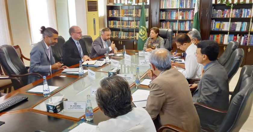 Country Director World Bank calls on the Minister for Finance, Revenue, Economic Affairs, and Privatization
