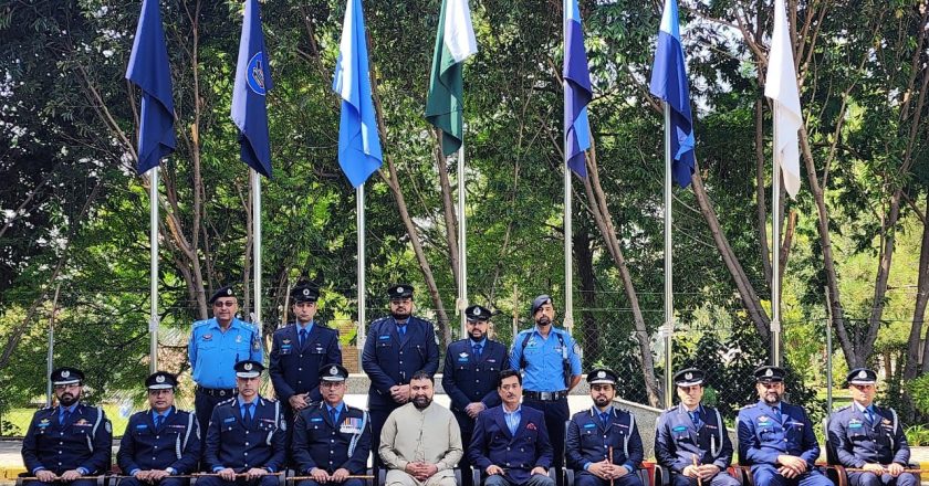 Caretaker Home Minister Sarfraz Bugti’s visit to Police Line Headquarters