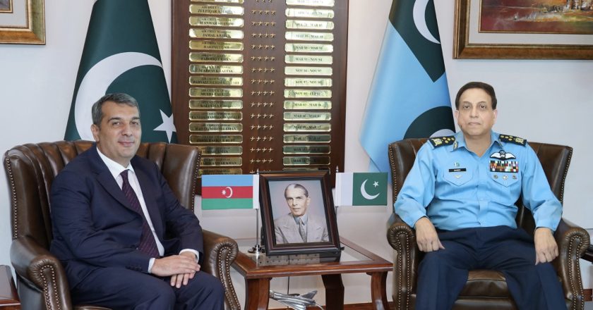 THE AMBASSADOR OF THE REPUBLIC OF AZERBAIJAN CALLS ON AIR CHIEF